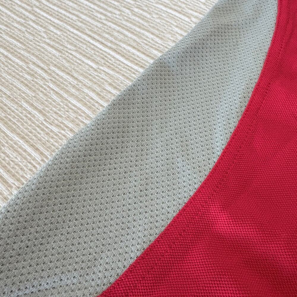 Beretta Silver Pigeon polo shirt S red gray performance Italy made NWT - Picture 8 of 9